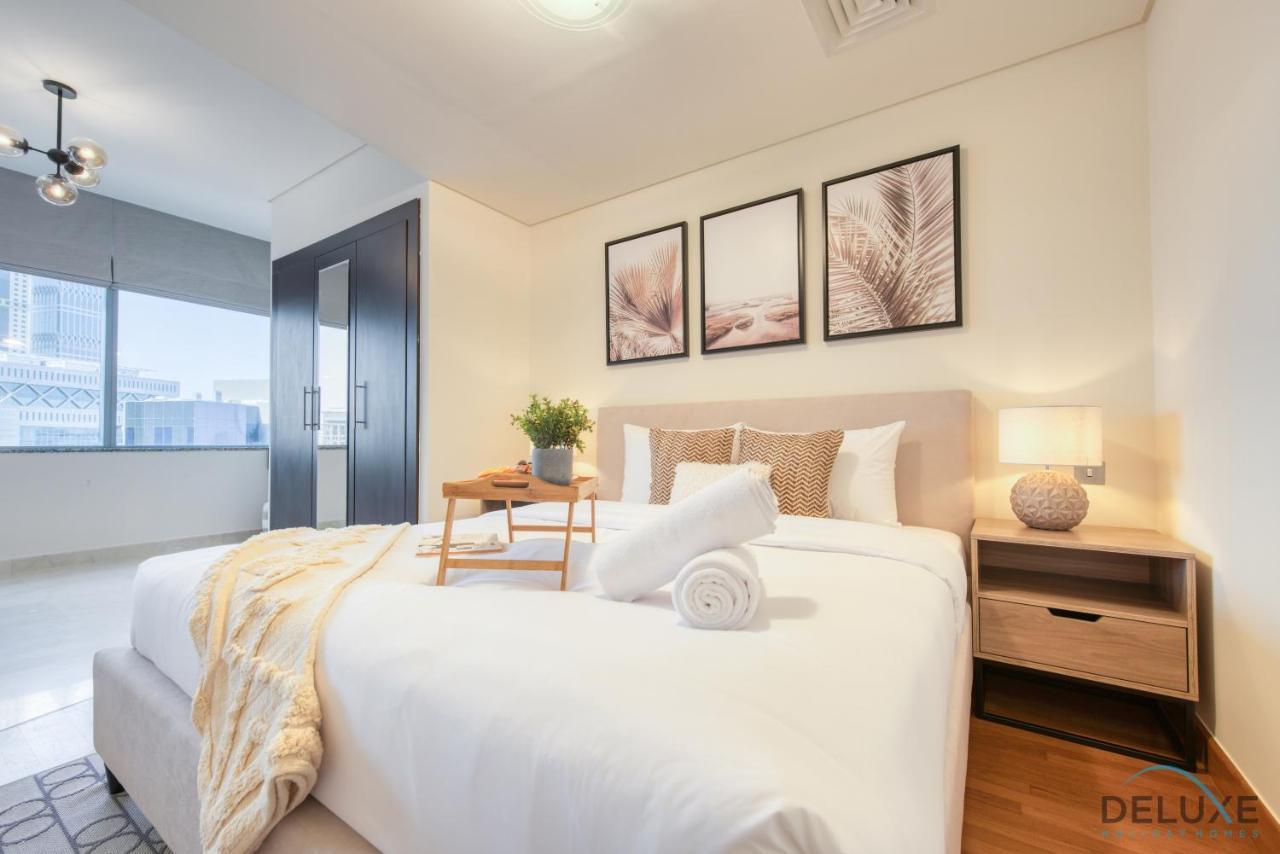 Calm Studio At Sky Gardens Difc By Deluxe Holiday Homes Dubai Eksteriør billede